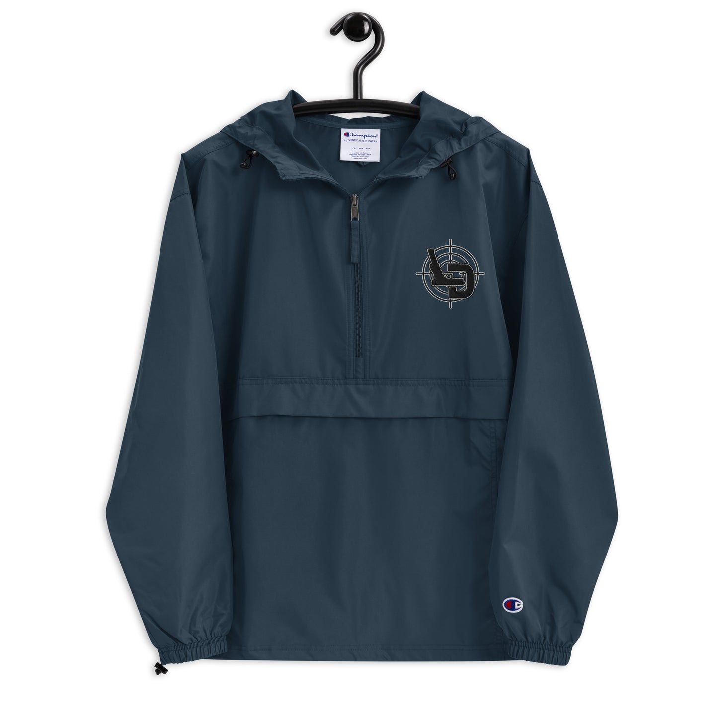 LD Embroidered Packable Jacket