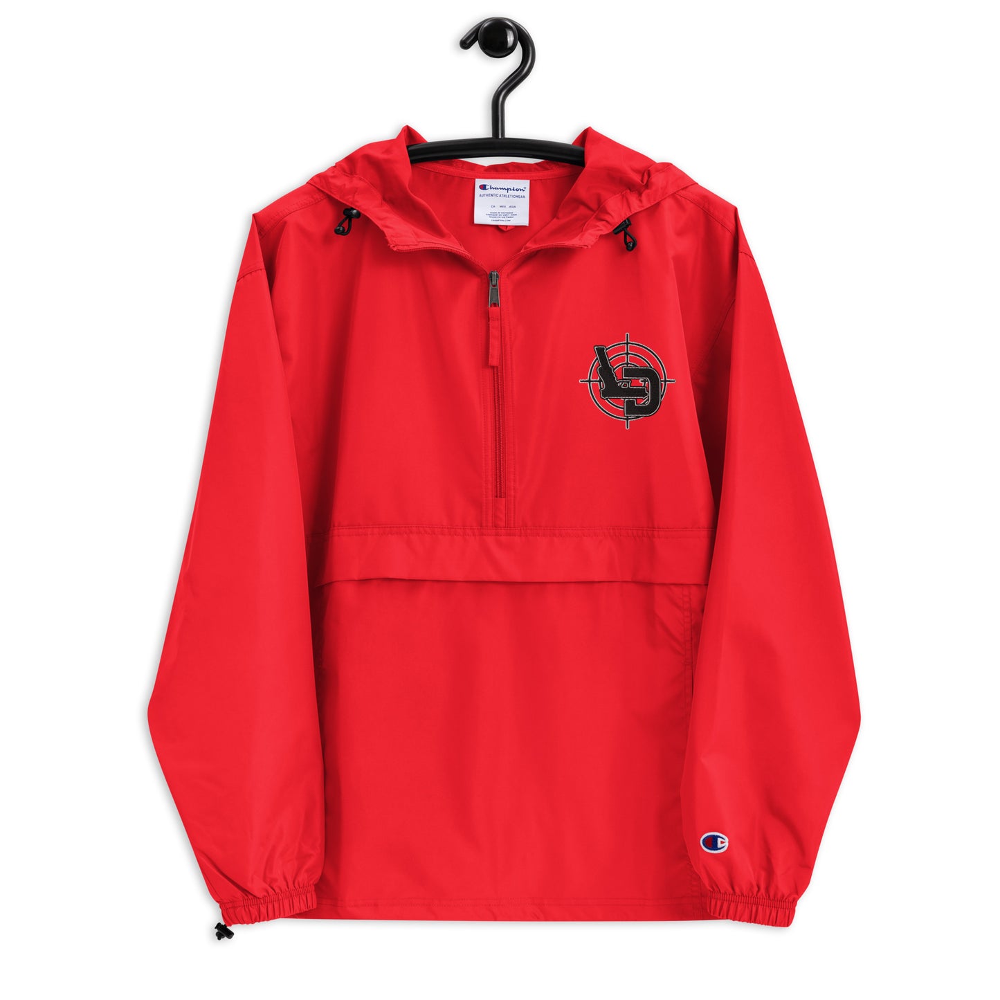 LD Embroidered Packable Jacket