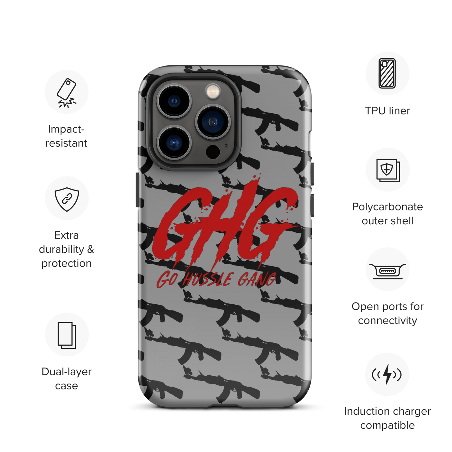 GHG Choppa City Tough Case for iPhone®