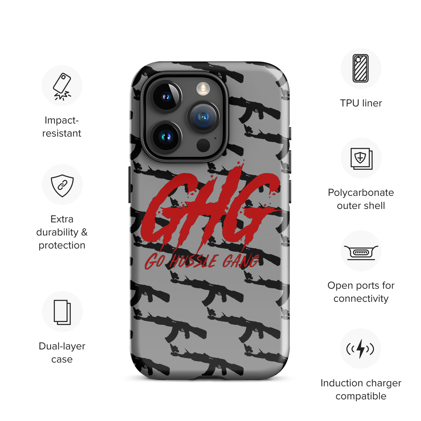 GHG Choppa City Tough Case for iPhone®